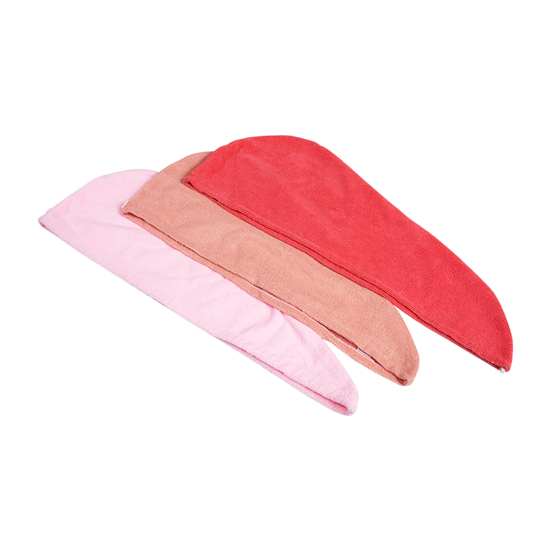 Malaking Microfiber Hair Drying Towel na may Mga Button para sa Lahat ng Estilo ng Buhok na Anti-Frizz